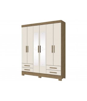 ARMOIRE CANDICE REF B63-106 (2PC) 6 PTS 4 TIRS RU